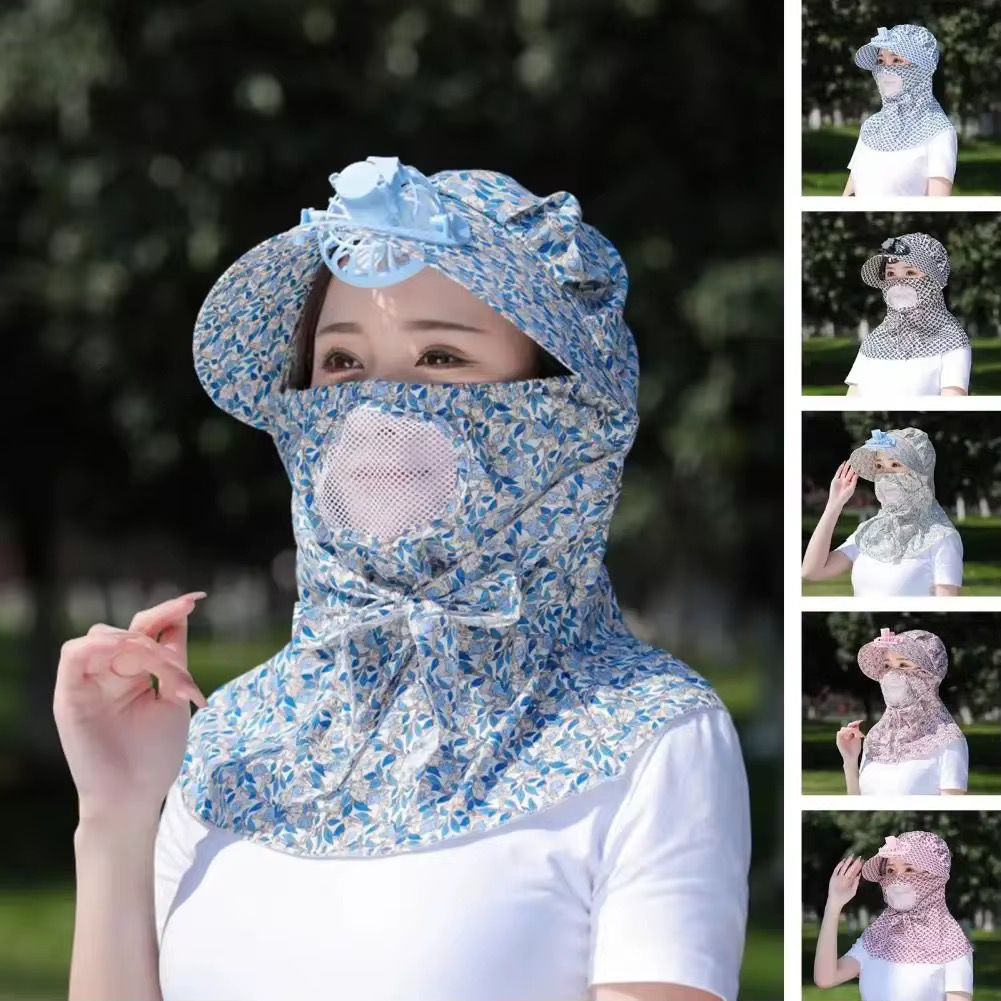 Chapeau avec Ventilateur